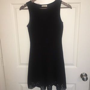 Black cocktail dress